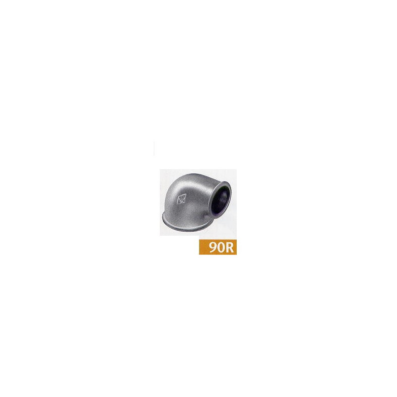 90R GOM. 90° F/F ø1.1/2"x1" GHISA ZINC.G
